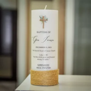 Premium Personalised Candles large